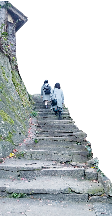 坂道の背景画像